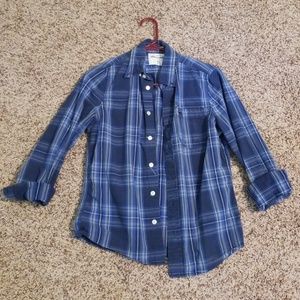 Abercrombie long sleeve dress shirt